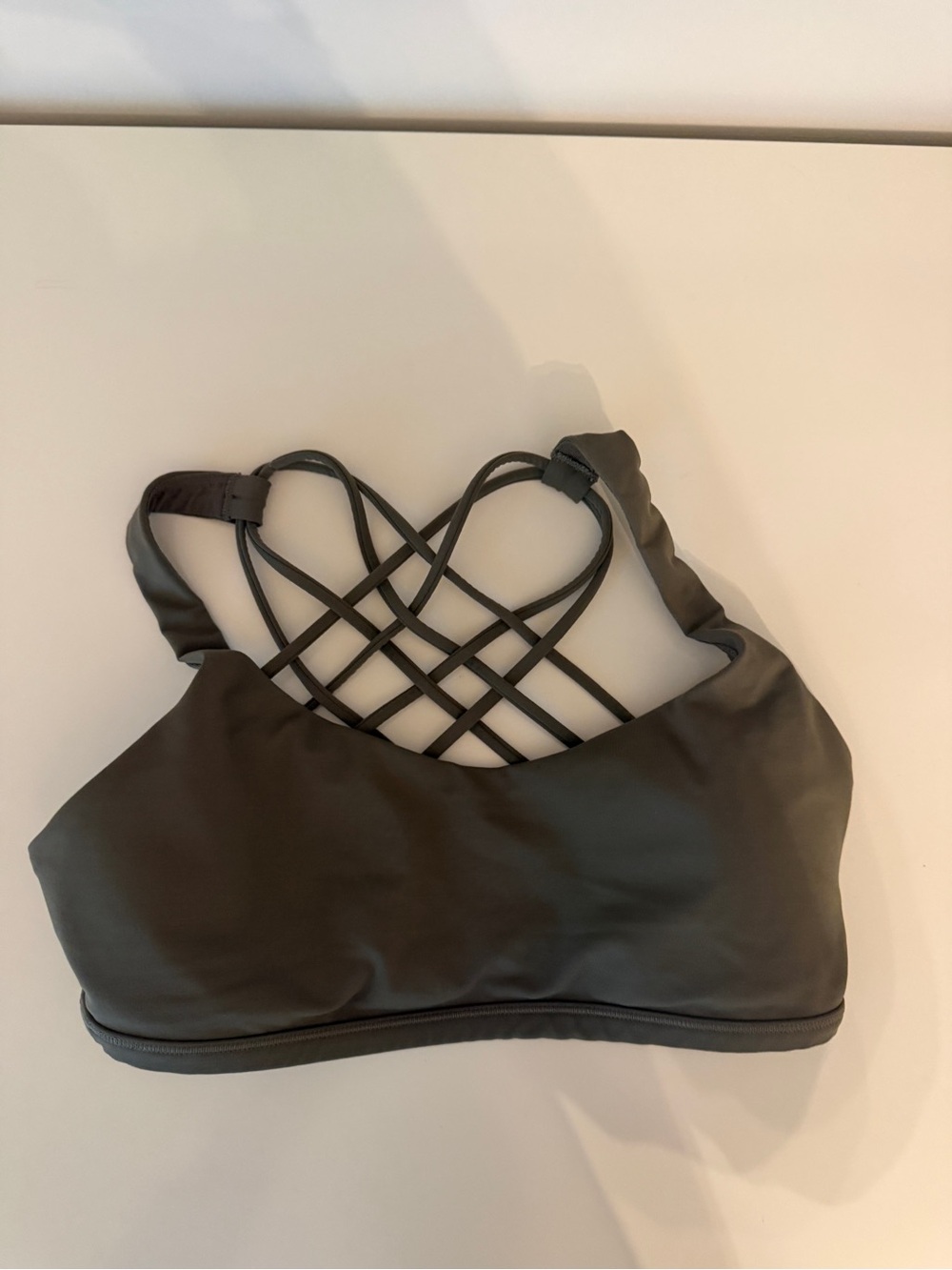 Lululemon bra brownish/olive green